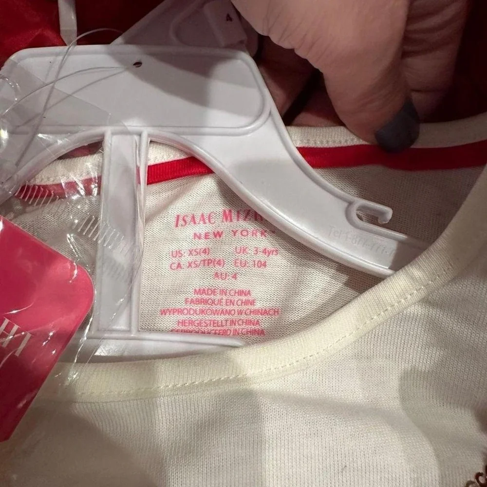Issac Mizrahi Girls‎ Set Size 4 (xs) NWT